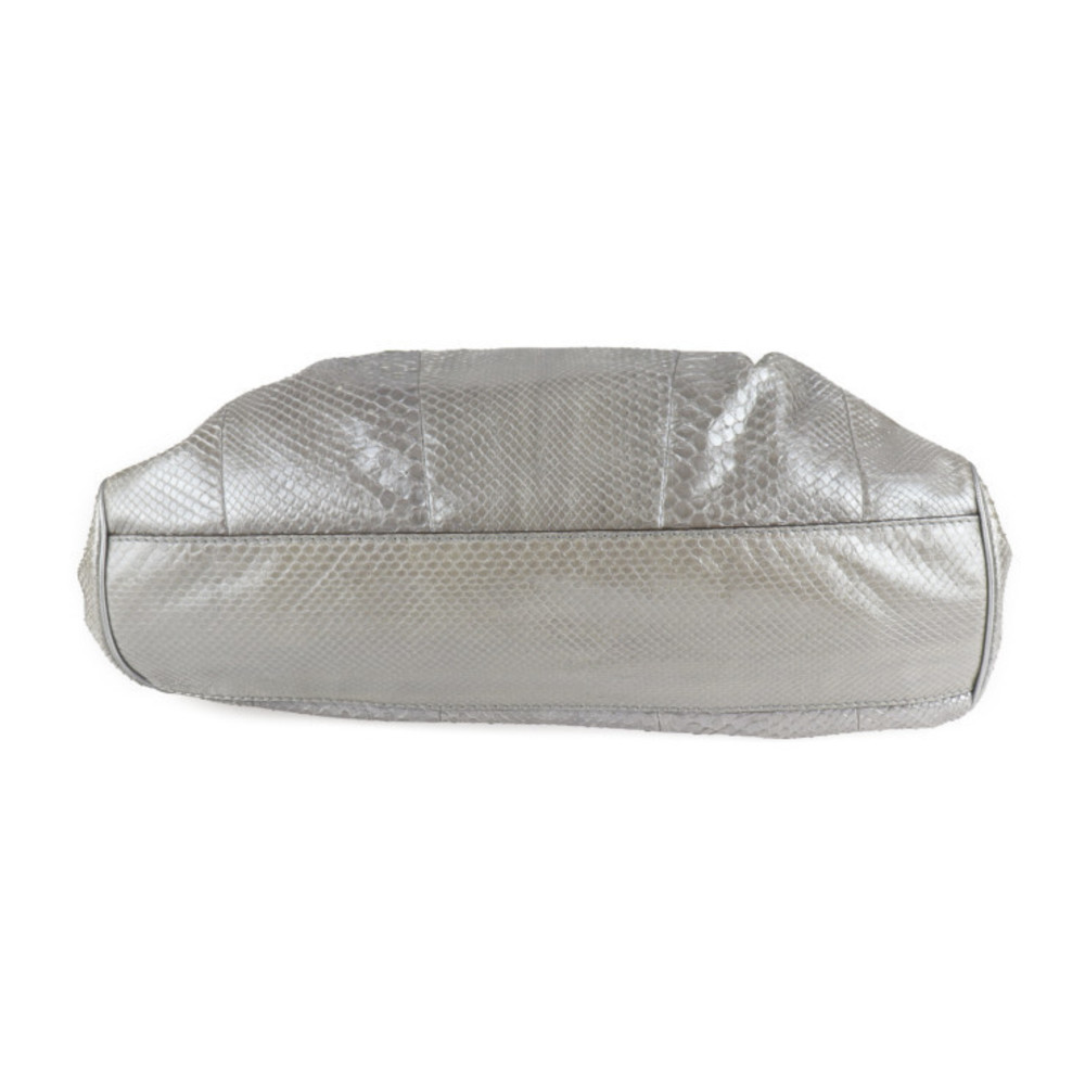 Gucci Sookie Tote Bag Python Silver - image 4